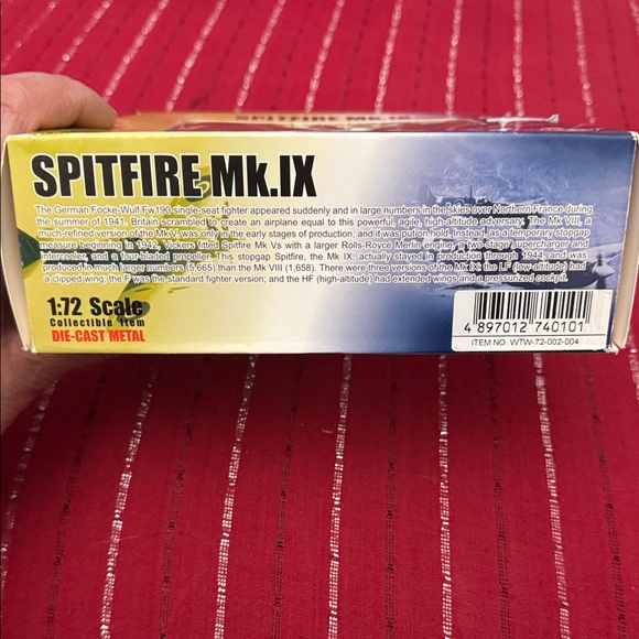 Rare Witty Wings Sky Guardians Spitfire Mk.IX Die-Cast Model in box Hard to find - Picture 6 of 8